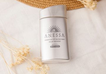 review kem chống nắng Anessa Essence UV Sunscreen Aqua Booster SPF 50+ PA++++